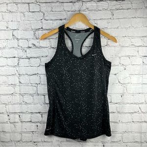 Nike Racerback Running Tank Triangle Print Women's S